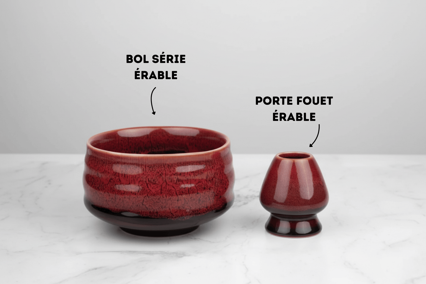 bol chawan traditionnel série "érable japonais"