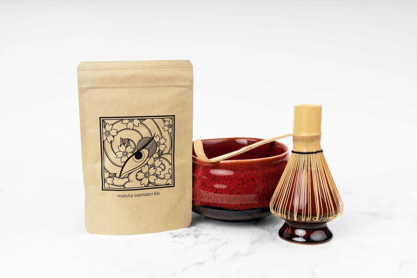 kit complet pour le thé matcha