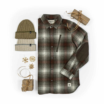 Farallon Wool Plaid Shirt